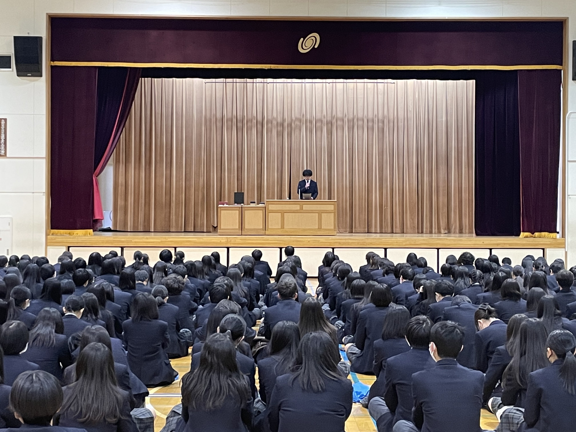 杉並総合　終業式